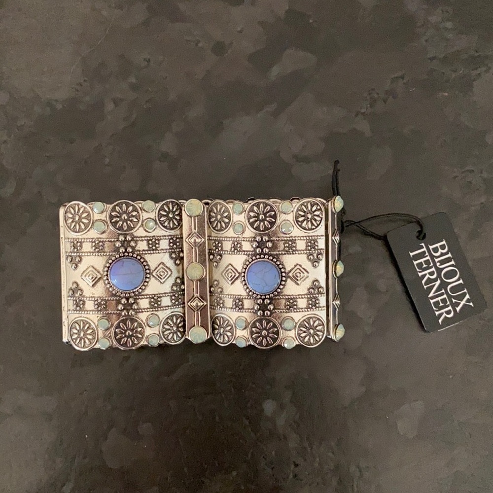 Bijoux Terner silver stretch bracelet